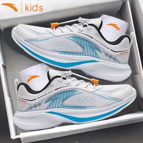 安踏儿童运动鞋男大童网面透气休闲跑鞋2025春季新品耐磨舒适男跑步鞋 312515533