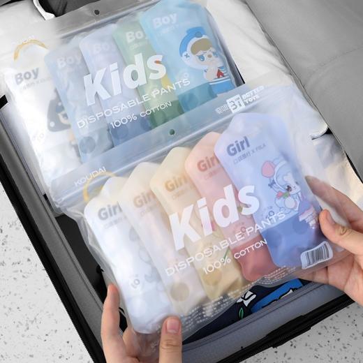 【周享月享日抛款成人一次性内裤】口袋旅行 女士&男士一次性内裤  旅行内裤一次性日抛 商品图3