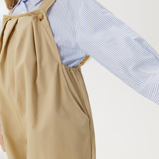 马克珍妮女童柔软舒适背带裤宝宝纯棉连体裤2025年春装新款250282 商品图4