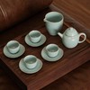 汝瓷 玛瑙天青釉 开片茶具小品壶大套装  釉色温润雅致 釉面光亮内敛 雅致 商品缩略图0