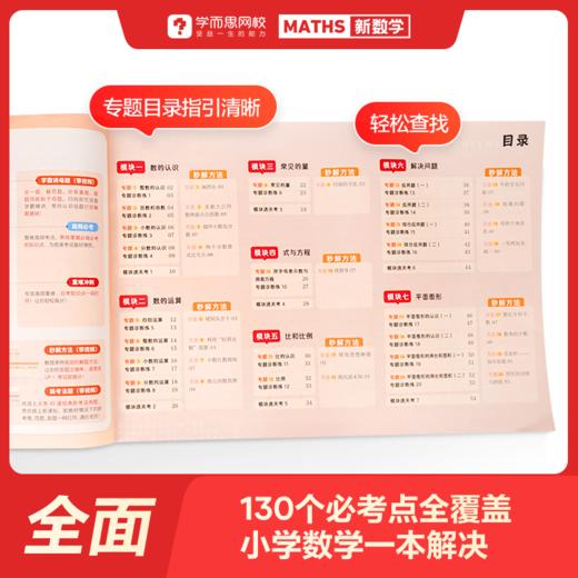 小学数学高频考点 四象限分区速学 商品图4