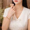 玉玲珑手链 中国风和田玉玛瑙S925银手链手串送女友礼物MEMORA诗普琳NB904601 商品缩略图1
