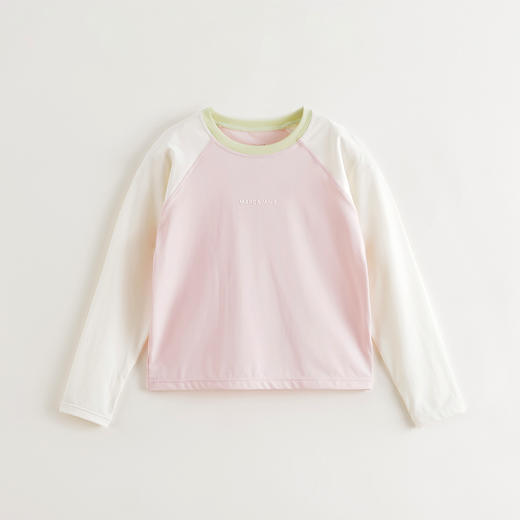 马克珍妮女童高弹凉感防晒运动T恤 儿童上衣2025年春夏新款550315 商品图1