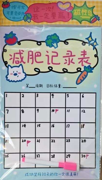 stubble丨减肥计划表 商品图0