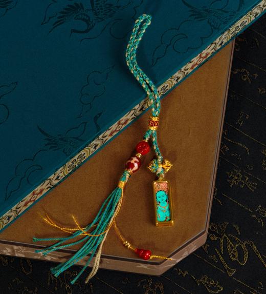 【扎基、绿度母、大黑天、文殊】藏编唐卡（多样性发一）701798 商品图0