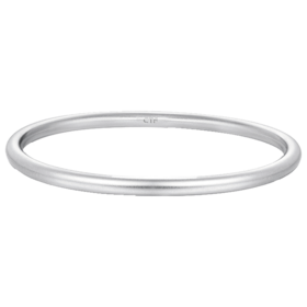 AB39451-A-X046AB0000001 周大福CHOW TAI FOOK 实心简约经典素圈哑光925银手镯【约24克   58mm  】