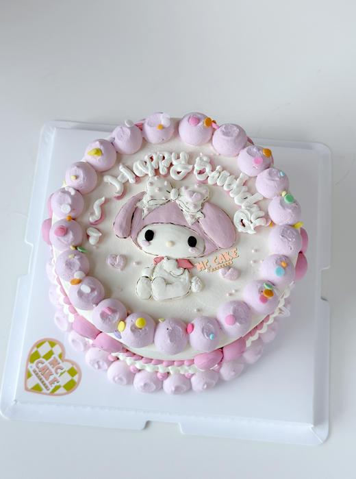美乐蒂手绘奶油蛋糕 商品图0