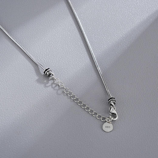 子佩集S925银【前卫之旅】项链纯银【YGTL009】原创2方块2501 商品图1