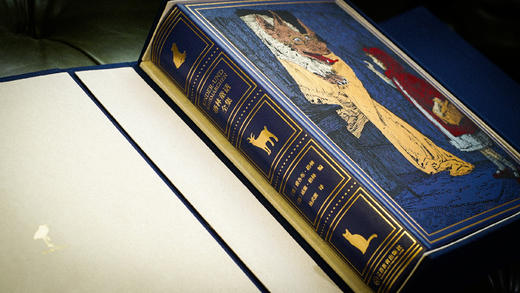 【积分兑换】【限量珍藏巨人版】《格林童话全集》蓝色山羊皮装帧，编号随机 商品图1