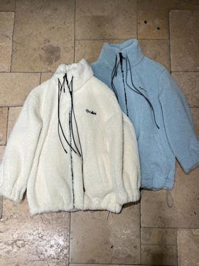 【门店同款】ENJOY冬季慵懒抽绳毛外套 160793759