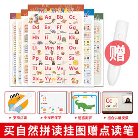 efl phonics 自然拼读挂图 卡片 绘本