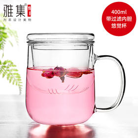雅集玻璃杯悠觉杯400ml（小号）