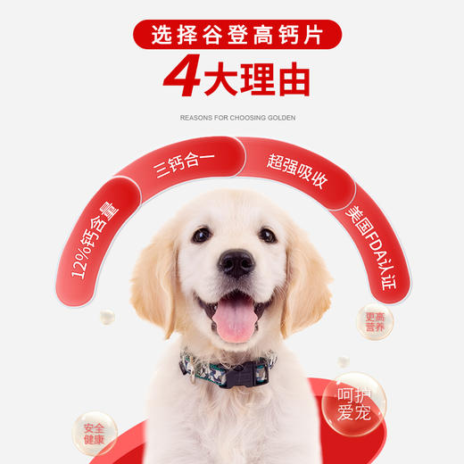 谷登高钙片0.5g/片*200片  （犬猫通用） 商品图2