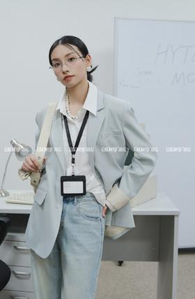 【门店同款】ENJOY春季盐貌似糖韩系灯笼袖衬衫 160848596