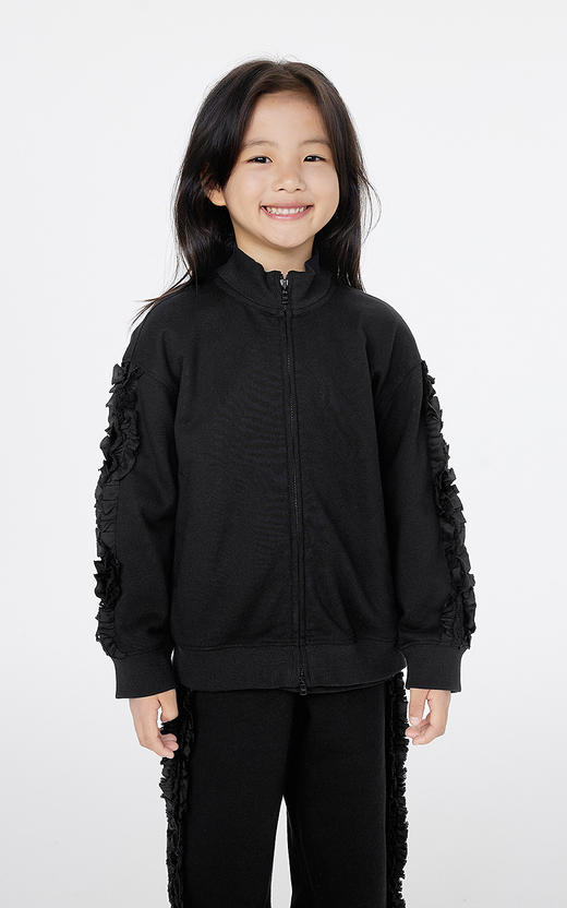 jnby   25年春款  开襟卫衣  1P2411030 商品图0