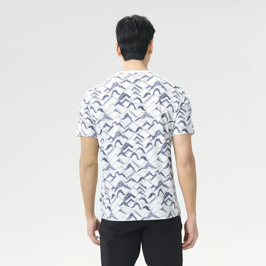 北极狐 男士户外速干T恤 2025春夏运动徒步短袖上衣012511028 商品图4