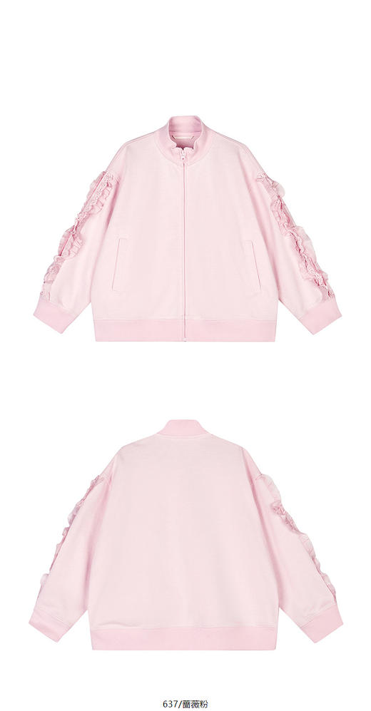 jnby   25年春款  开襟卫衣  1P2411030 商品图11