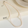 精选天然珍珠经典圆珠项链约6mm  轻奢小众爆款颈链高级感法式锁骨链带证书 商品缩略图0