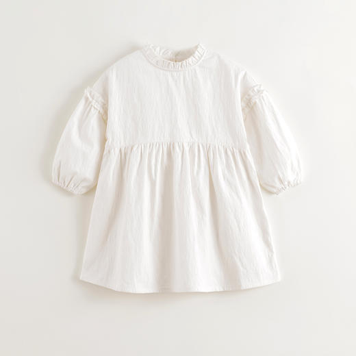 马克珍妮2025年春装新款女童甜美提花A字纯棉连衣裙250259 商品图2