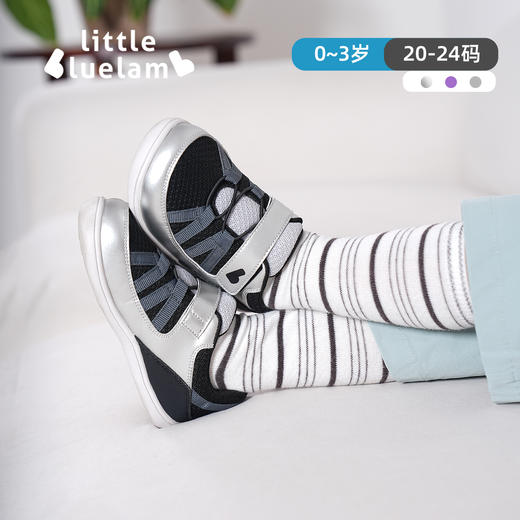 TY 【婴童赤足学步鞋】小蓝羊童鞋2025春季新款婴儿防滑软底透气网鞋宝宝儿童学步鞋-小飞燕 商品图5