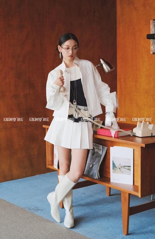 【门店同款】ENJOY春季盐貌似糖韩系立领外套 160895835 商品图10