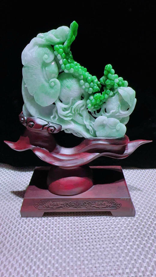 620813翡翠摆件【人生如意】 商品图4