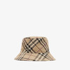 【一】BURBERRY 巴宝莉 男女同款马术骑士徽标格纹斜纹布渔夫帽 格子 8103382 A5686 商品缩略图0