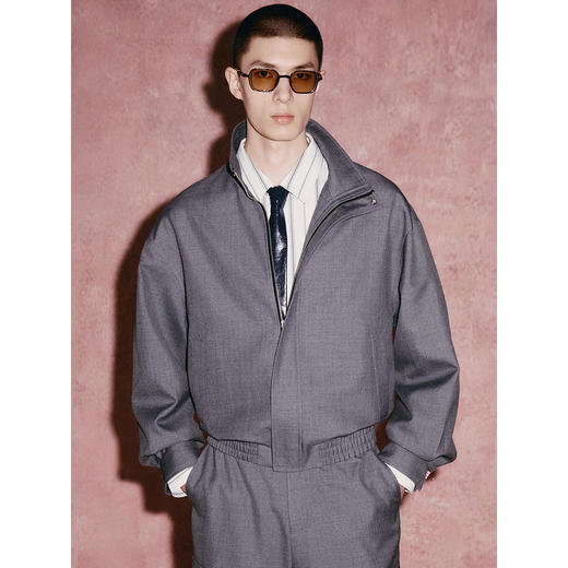 GXG男装  肌理感行政夹克男士外套 24年秋热卖G24X213054 商品图3