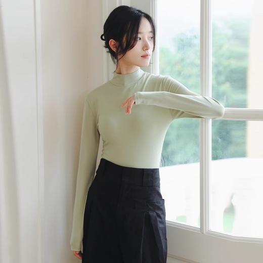 热卖中！！春节不打烊！【纯棉亲肤超百搭，打底YYDS】2025春秋保暖内衣女士纯棉秋衣秋裤中领打底衫修身棉毛衫薄款打底单件上衣。ry 商品图7