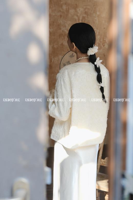 【门店同款】ENJOY春季“绮梦繁花”U领连衣裙 161095434 商品图4