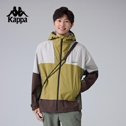 Kappa卡帕背靠背2025新款运动防风衣男款户外防泼水夹克外套上衣K0F12FJ73 商品图2