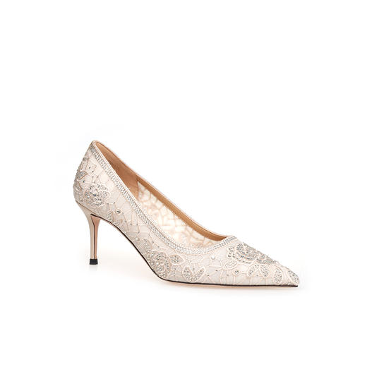 豪麟名鞋奥莱迪嘉女鞋皮鞋DJYYO51WP211杏色  原价1960元 商品图0