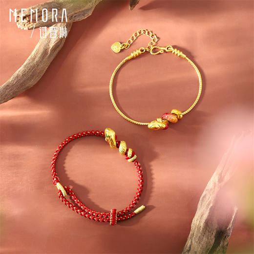 卷卷蛇 金蛇腾飞 灵蛇献瑞系列足金蛇转运珠国潮中国风黄金生肖蛇宝宝礼物MEMORA诗普琳HP838801 商品图9