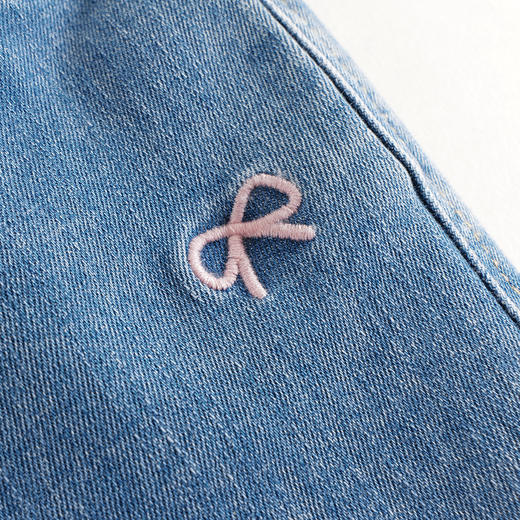 马克珍妮女童柔软弹力牛仔微喇裤2025年春装新款250280 商品图4