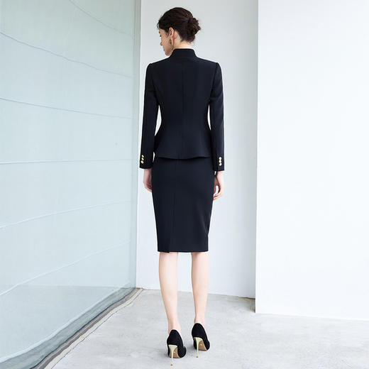 IWY/新中式职场女装套装轻奢高级感女人味春秋职业装两件套商务正装CS2196 商品图4
