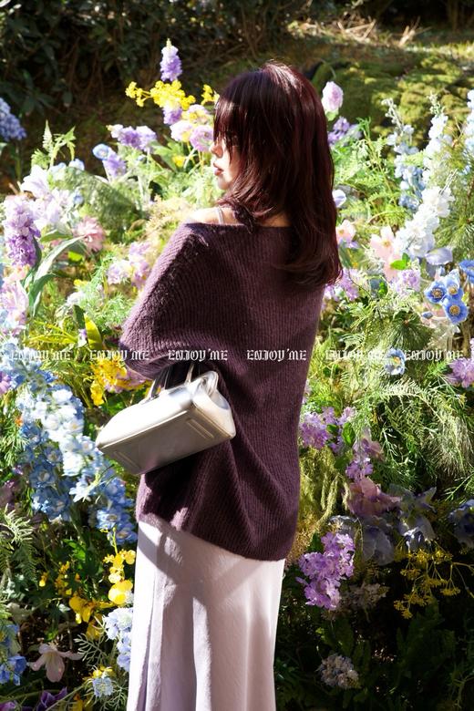 【门店同款】ENJOY春季“绮梦繁花”慵懒针织衫 160800621 商品图3