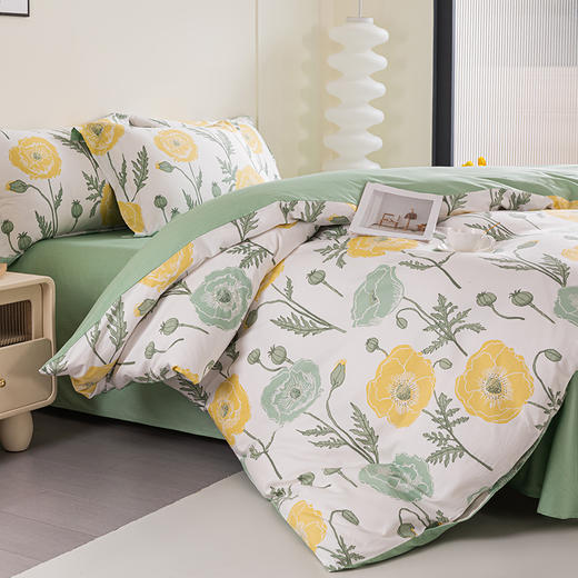 多喜爱 新疆精梳棉四件套 半圆理光/虞梦 精梳全棉 柔软舒适 细腻亲肤 斜纹织造 商品图8