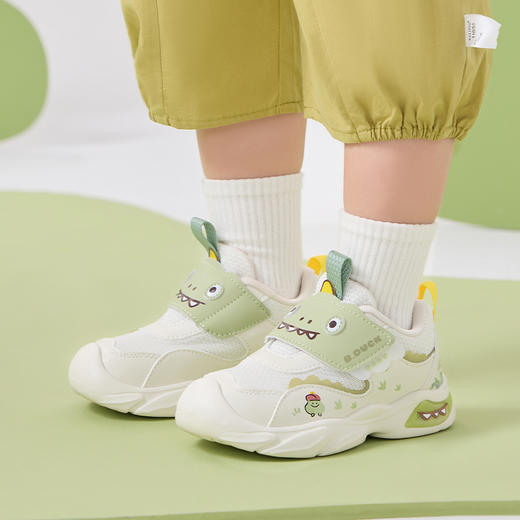 B.Duck小黄鸭童鞋春秋儿童运动鞋24-28 B1686829 商品图0