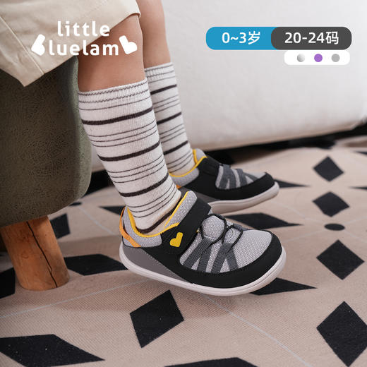 TY 【婴童赤足学步鞋】小蓝羊童鞋2025春季新款婴儿防滑软底透气网鞋宝宝儿童学步鞋-小飞燕 商品图4