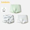 巴拉巴拉男童内裤平角棉儿童四角短裤不夹PP小童大童抗菌三条装 商品缩略图1