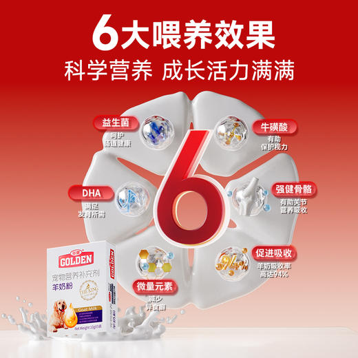 谷登羊奶粉（犬用）10g*5袋 商品图4