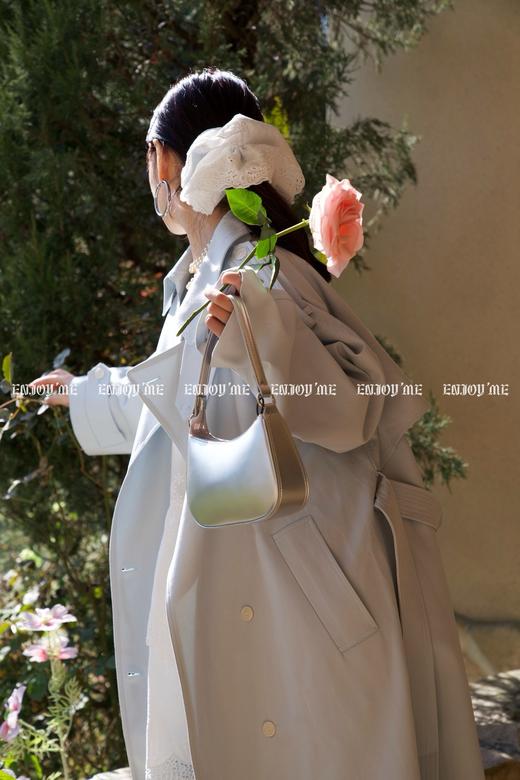 【门店同款】ENJOY春季“绮梦繁花”清冷风长风衣 160793880 商品图4