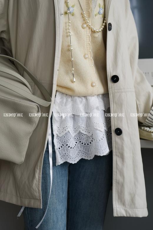 【门店同款】ENJOY春季绮梦繁花立体花朵开衫 160902151 商品图4