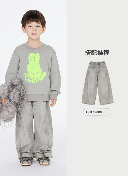 jnby   25年春款  套头卫衣   1P1411660 商品图3