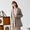 谜底西装外套女2025春季新品通勤风大廓形时尚醋纤西服251GW0110 商品缩略图0