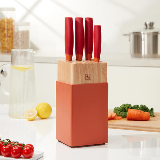 1016283 ZWILLING NOW S系列刀具5件套(石榴) 商品图4