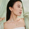 Fanci范琦×宫主圆满平安扣耳钉晓山青925银和田青玉新中式小众感 商品缩略图3