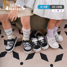 TY 【婴童赤足学步鞋】小蓝羊童鞋2025春季新款婴儿防滑软底透气网鞋宝宝儿童学步鞋-小飞燕