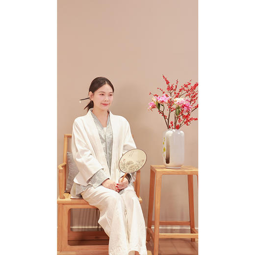 【抖音专属】白玉堂•阔腿裤（25709005白玉堂） 商品图3