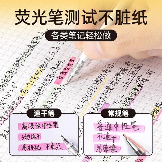 【广博】 fizz高段位按动中性笔高腰线CS刷题笔速干高颜值水笔防踩踏 商品图4